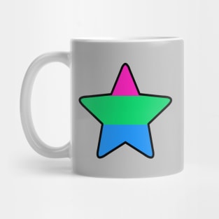 Polysexual Pride Star Mug